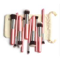 wholesale High Quality cheap 10 Pcs makeup Cosmetic Brush Set Cute Cosmetic Brush Set